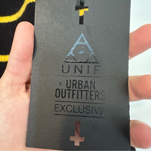 Unif x Urban Outfitters Striped Layered Look Sweater New Womens XS - Picture 6 of 8